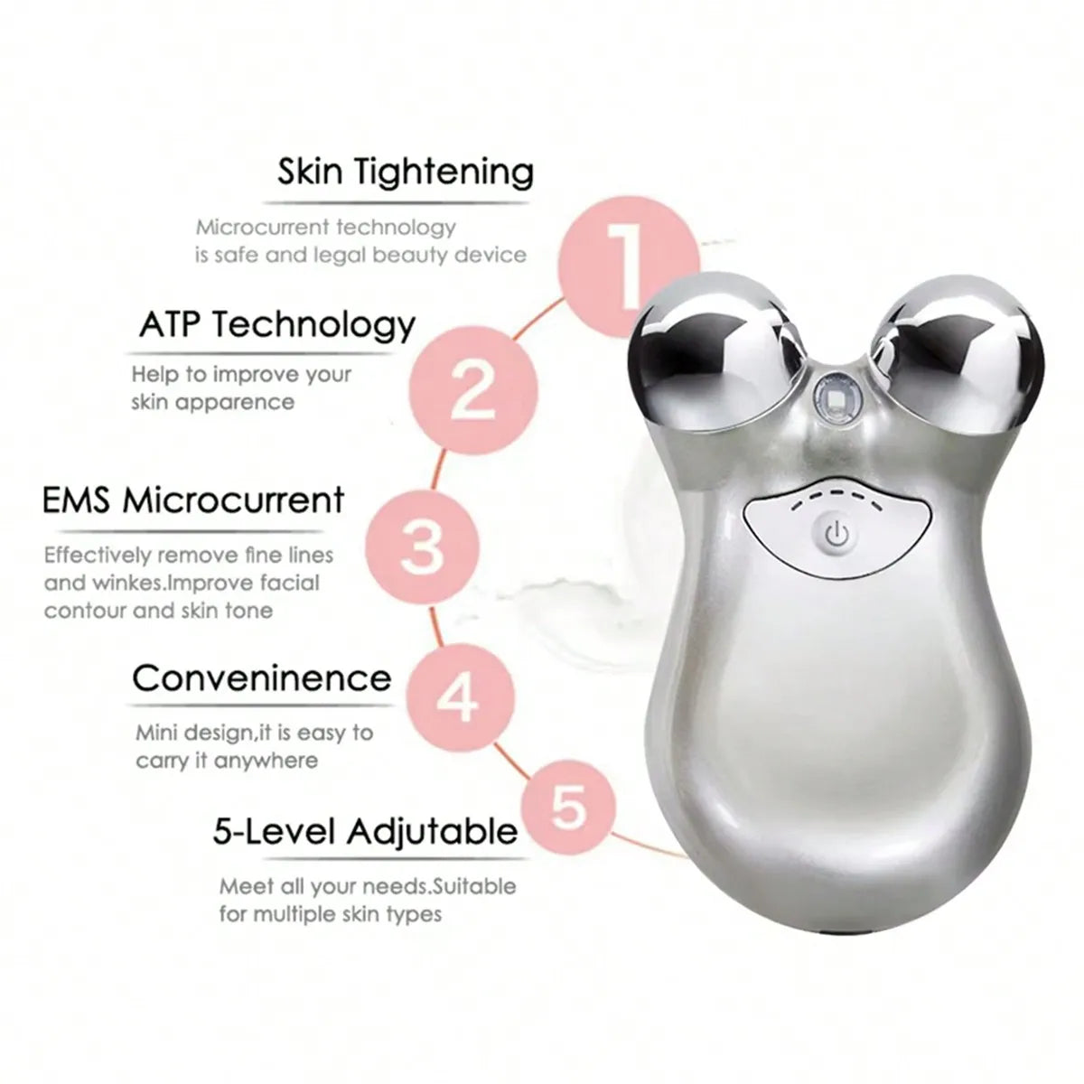 EMS Microcurrent Face Gua Sha